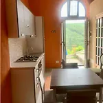 Private With Mountain View With Terrace In Medieval Village Apartmán