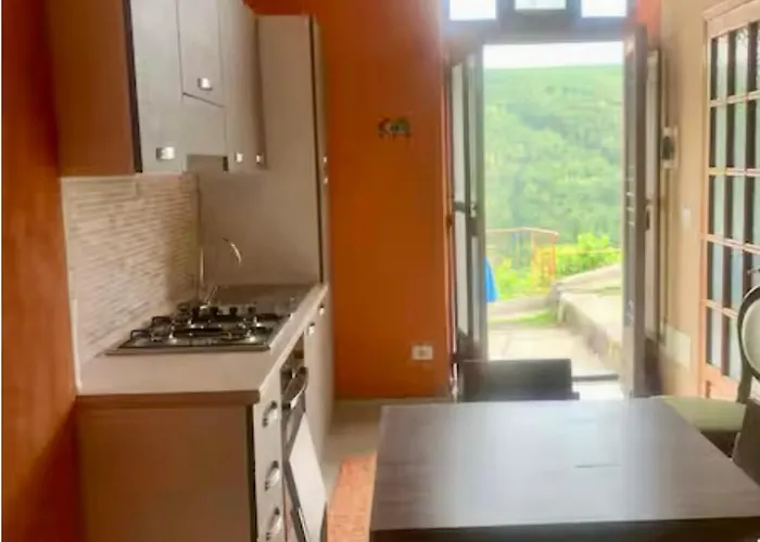 Private With Mountain View With Terrace In Medieval Village Appartement